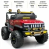 ISAKAA® 555 – 5 Motor 4X4 Ride-On Jeep for Kids (Advanced Thar Style)